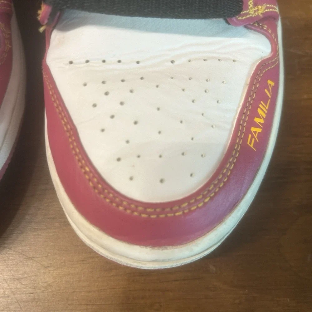 Air Jordan 1 Mid Día de Muertos Women's‎ 8 Fuchsia White Orange 2020 DC0350-100
